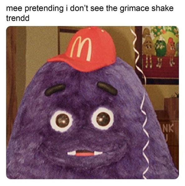 mcdonalds x grimace shake trend